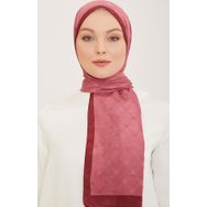 Armine 2-127 Trend Monogram Vişne Çürüğü Şal