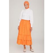 Armine 22K1214 Turuncu Kadın Etek