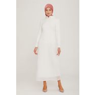 Armine 22K9422 Ekru Kadın Elbise