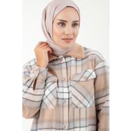 Armine 23KT307 Bej Kadın Tunik