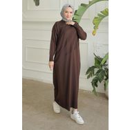 Armine 24KTD900 Acı Kahve Kadın Elbise