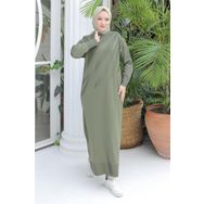 Armine 24KTD900 Haki Kadın Elbise