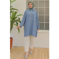 Armine 24YT442 İndigo Kadın Tunik