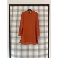 Armine 25YT4100 Trend Asimetrik Kesim Kurtarıcı Oranj Tunik