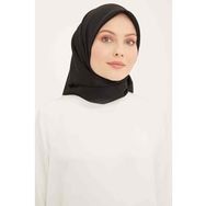 Armine 42 Trend Siyah Düz Renk Eliza Eşarp