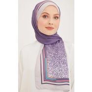 Armine 5368-09 Mor Karışık Desen Şal