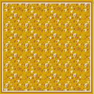 Armine 6088-18 Soft Koyu Hardal Desenli Eşarp