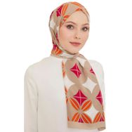 Armine 6347-2-16 Pembe Turuncu Şal