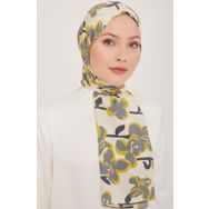 Armine 6348-16 Krem Gri Şal