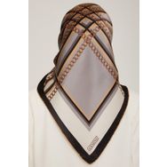 Armine 8845-03 Twill Nostalji İpek Eşarp
