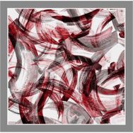 Armine 8932-05 Gri Batik Desen Sura İpek Eşarp