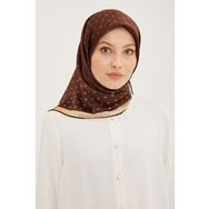 Armine 8936D Renkli Twill İpek Eşarp
