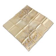 Armine 9177-52 Sarı Taş Çiçek Desen Tivil İpek Eşarp