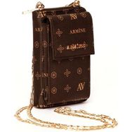 Armine Armine 265 Cüzdan Kahve Baskılı Kadın Çanta