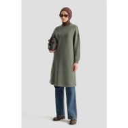 Armine Basic Tunik Haki