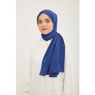 Armine SYR22372 Trend Mavi Kırınkıl Kadın Şal