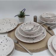 Arna Porselen Point Kobalt 8 Parça 2 Kişilik Yemek Takımı