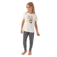Arnetta 2871 Krem Kız Çocuk Pijama Takımı