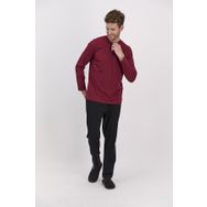 Arnetta Basic Koyu Kırmızı Erkek Uzun Kol Pijama Takımı