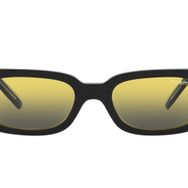 Arnette AN4317 Litty Dikdörtgen Siyah Elli Siyah Sarı Unisex Güneş Gözlüğü