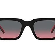 Arnette AN4318 Thekidd Dikdörtgen Siyah Elli Siyah Kırmızı Unisex Güneş Gözlüğü