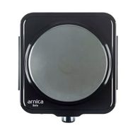 Arnica GH25030 Tek Gözlü Elektrikli Metal Yüzeyli Set Üstü Ocak Siyah