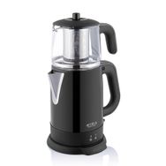 Arnica IH33205 Siyah Demli Stil Cam Çay Makinesi