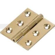 Arpat 5 cm x 4 cm Sabit Pirinç Normal Krom Menteşe