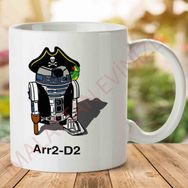 Arr2 D2 Star Wars Pirate R2 D2 Baskılı Kupa