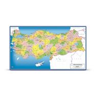 Art Çocuk Puzzle 81 Parça Türkiye Siyasi Haritası Frame Puzzle