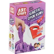 Art Craft 500 gr Aksesuarlı Mor Kinetik Oyun Kumu