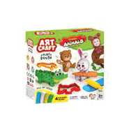 Art Craft Eğlenceli Hayvanlar 11 Parça Oyun Hamuru Seti