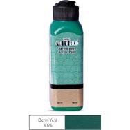 Art Deco 5626943-3026 Derin Yeşili 140 ml Akrilik Ahşap Boyası