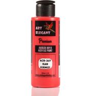 Art Elegant ACR-349 Kan Kırmızı 120 ml Akrilik Boya