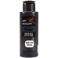Art Elegant ACR-740 Siyah 120 ml Akrilik Boya