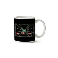 Art Hediye 01 Death Star Trench Targeting Computer Star Wars Iki Tarafı Baskılı Kupa Bardak