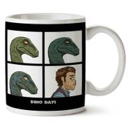 Art Hediye 01 Dino Days Jurassic Park Gorillaz Iki Tarafı Baskılı Kupa Bardak