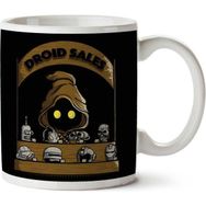 Art Hediye 01 Droid Sales Jawa Star Wars Iki Tarafı Baskılı Kupa Bardak