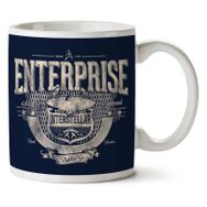 Art Hediye 01 Enterprise Interstellar Star Trek Iki Tarafı Baskılı Kupa Bardak