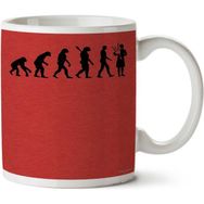 Art Hediye 01 Evolution Bagpipe Iki Tarafı Baskılı Kupa Bardak
