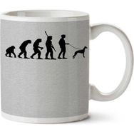Art Hediye 01 Evolution Of Man By Amisdelamer Iki Tarafı Baskılı Kupa Bardak