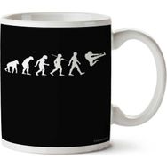 Art Hediye 01 Evolution Of Martial Iki Tarafı Baskılı Kupa Bardak