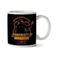 Art Hediye 01 Fireballs Bbq Running Man Iki Tarafı Baskılı Kupa Bardak