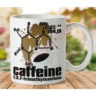 Art Hediye 1-090 Caffeine İki Tarafı Baskılı Kupa Bardak