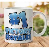 Art Hediye 1-1001 Fortnite Victory Royale İki Tarafı Baskılı Kupa Bardak