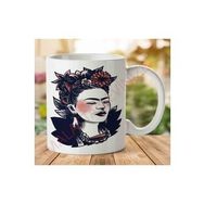 Art Hediye 1-1005 Frida İki Tarafı Baskılı Kupa Bardak