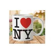 Art Hediye 1-1071 I Love Ny İki Tarafı Baskılı Kupa Bardak