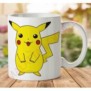 Art Hediye 1-1161 Pikachu Büyük Görsel İki Tarafı Baskılı Kupa Bardak