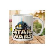 Art Hediye 1-1231 Star Wars Lego İki Tarafı Baskılı Kupa Bardak