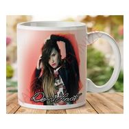 Art Hediye 1-126 DEMİ LOVATO İki Tarafı Baskılı Kupa Bardak